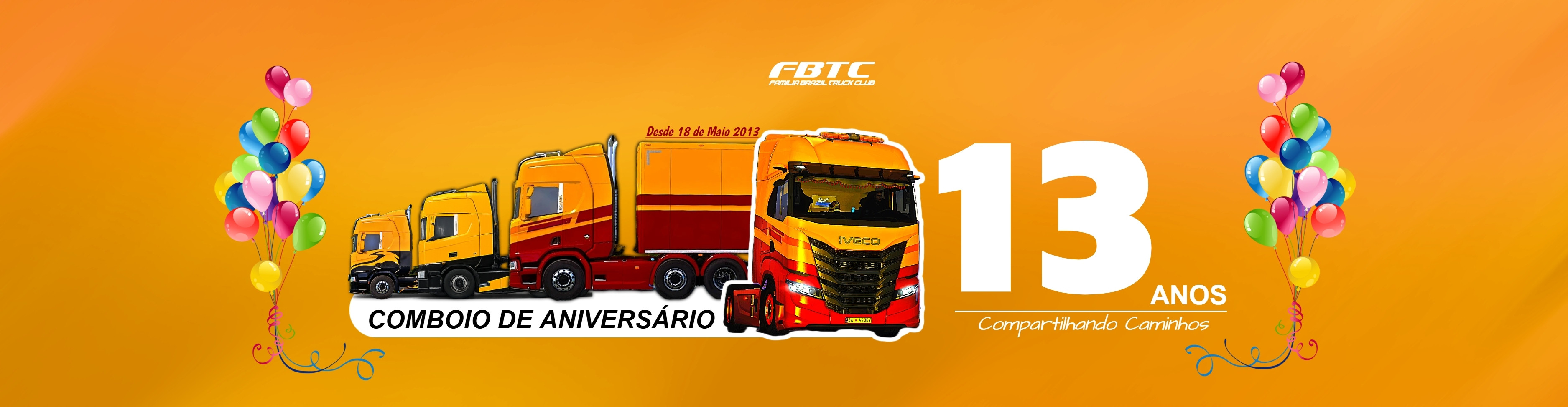 FBTC - ANIVERSÁRIO DE 13 ANOS