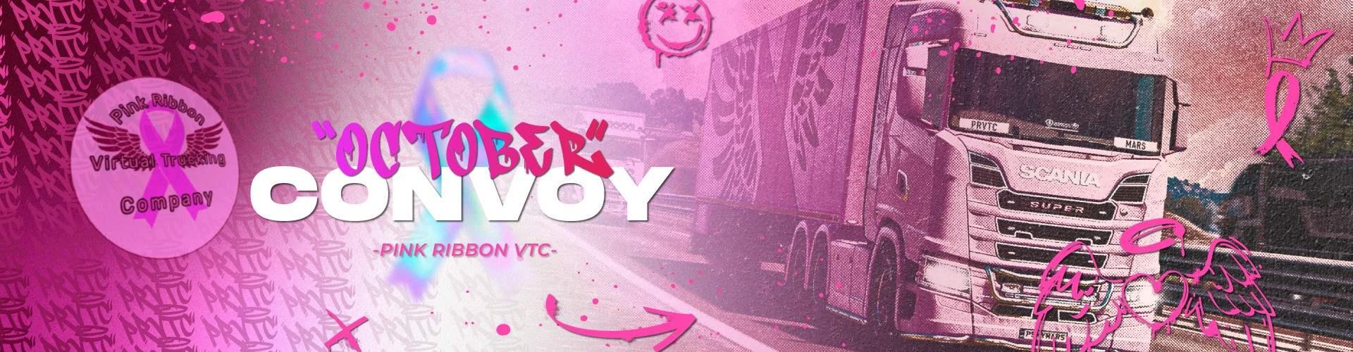 Pink Ribbon VTC - October Convoy