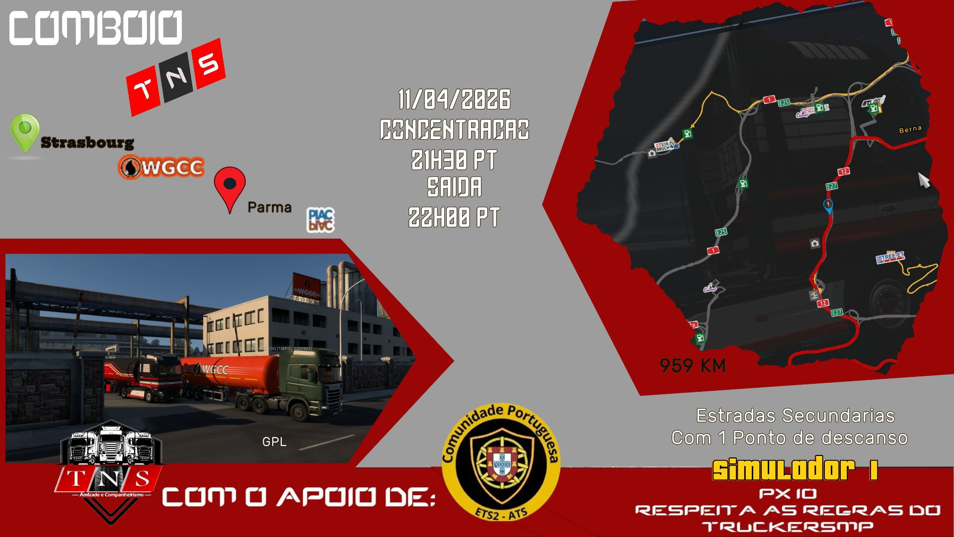 Comboio Trans Norte Sul