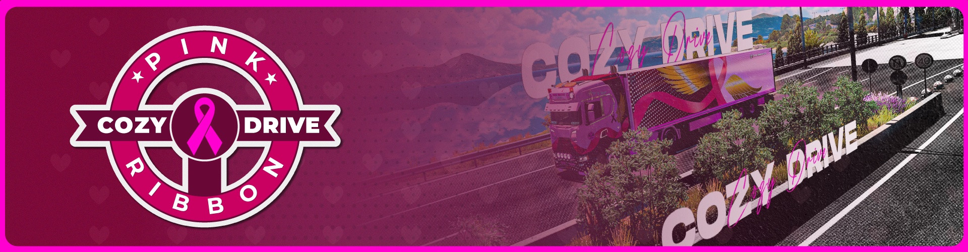 A Cozy Drive in October with Pink Ribbon VTC
