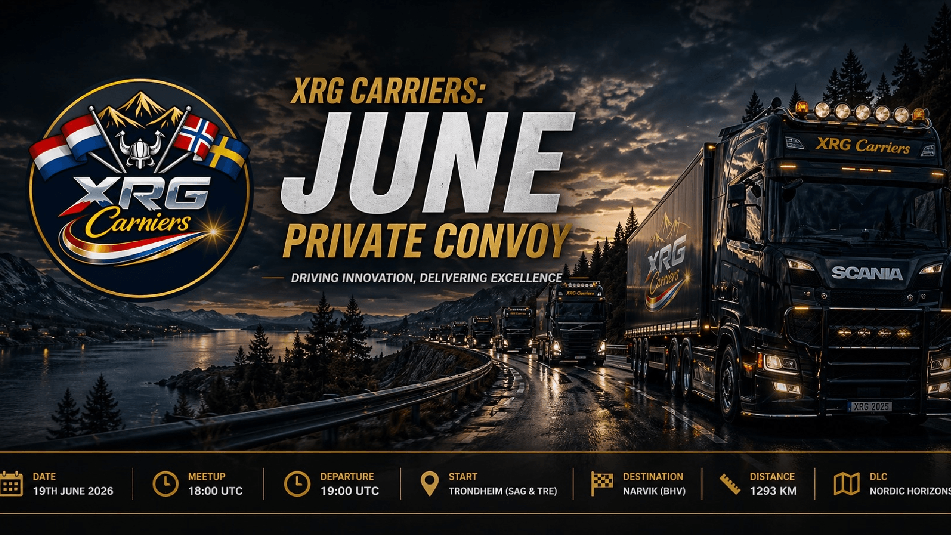 XRG Carriers: June Private Convoy