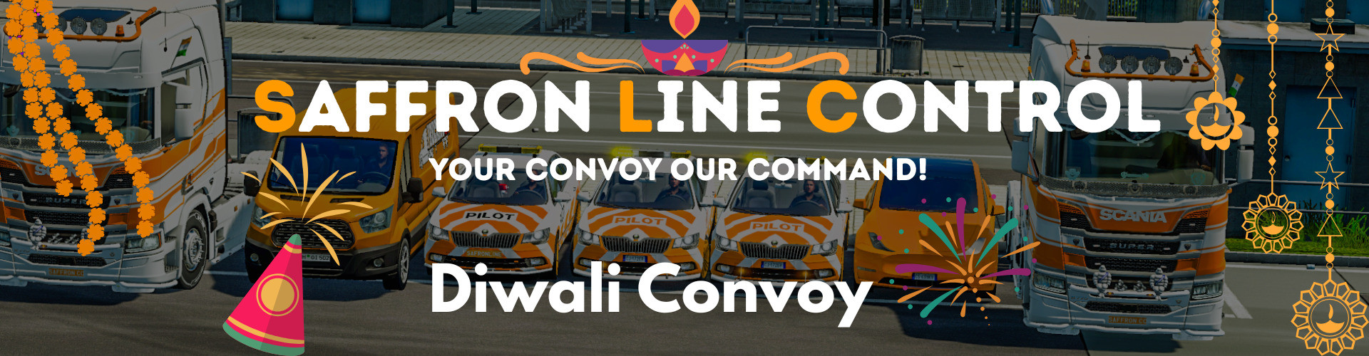 Saffron Line CC - Diwali Convoy 🪔