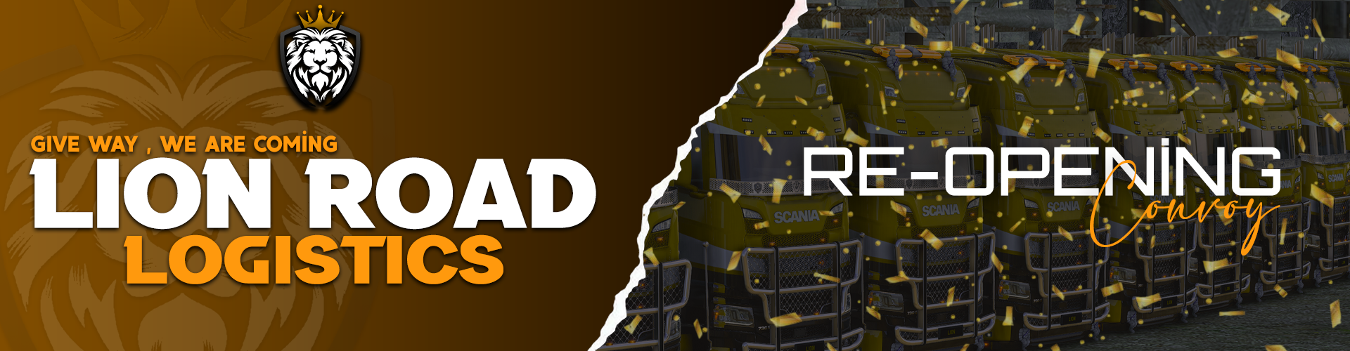 Lion Road Logistics Re-Opening Convoy