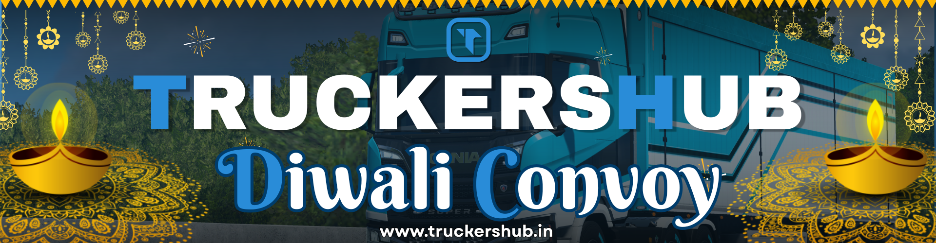 Celebrating Diwali with TruckersHub - Public Convoy