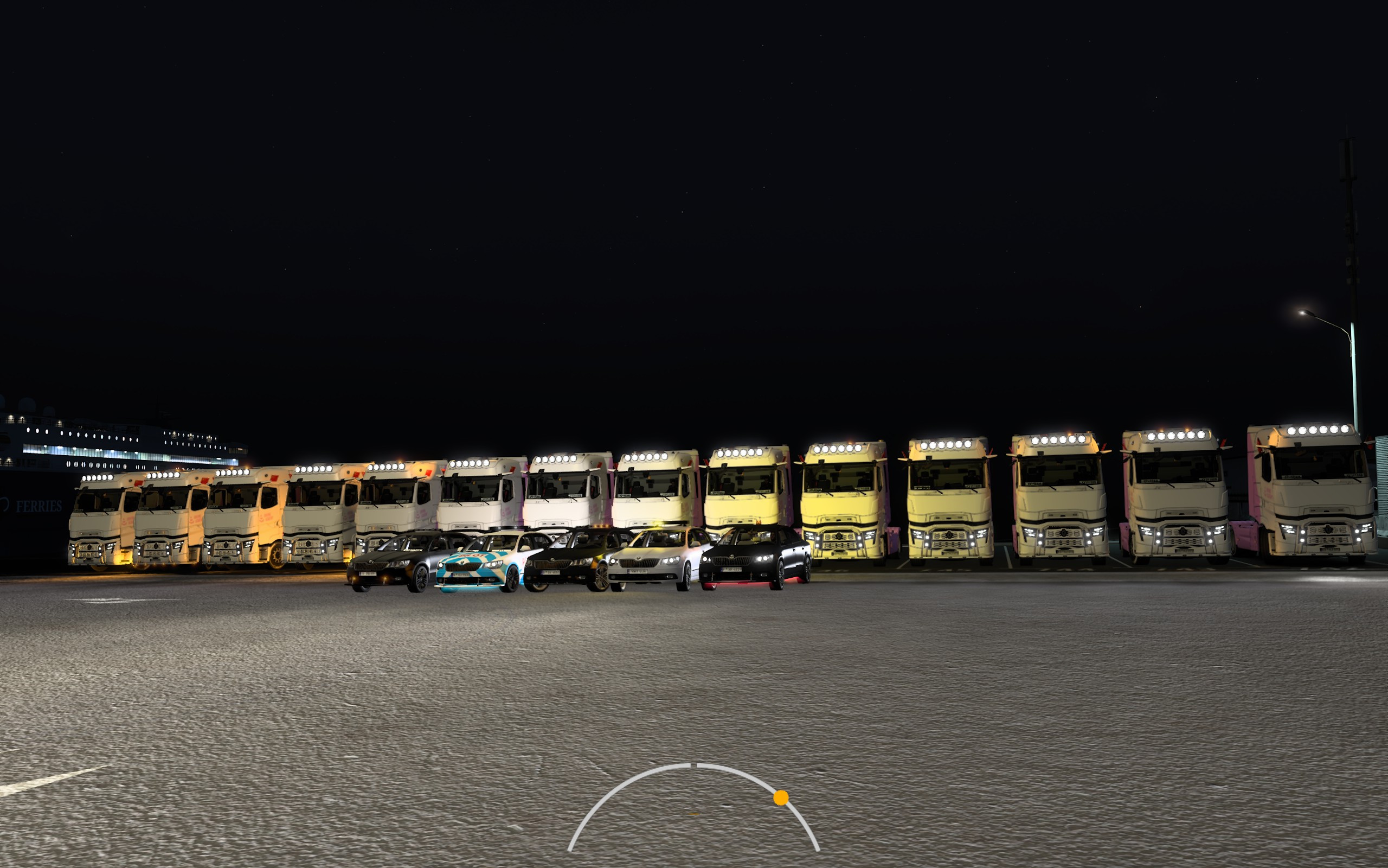 China TL team The First Friendship Convoy Event