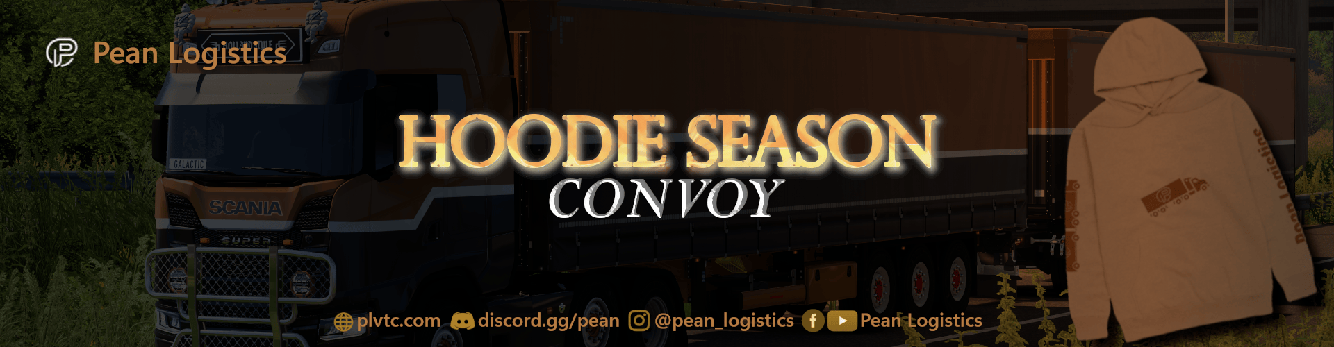 Hoodie Season with Pean Logistics
