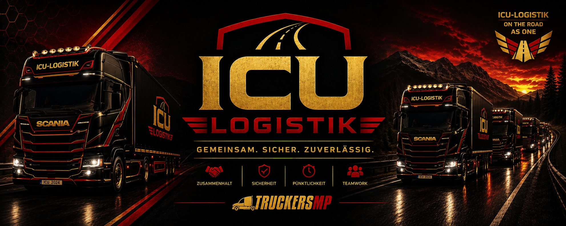 Monats Konvoi ICU-Logistik
