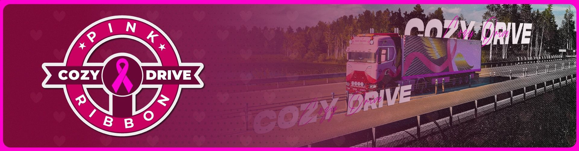 A Cozy Drive in November with Pink Ribbon VTC