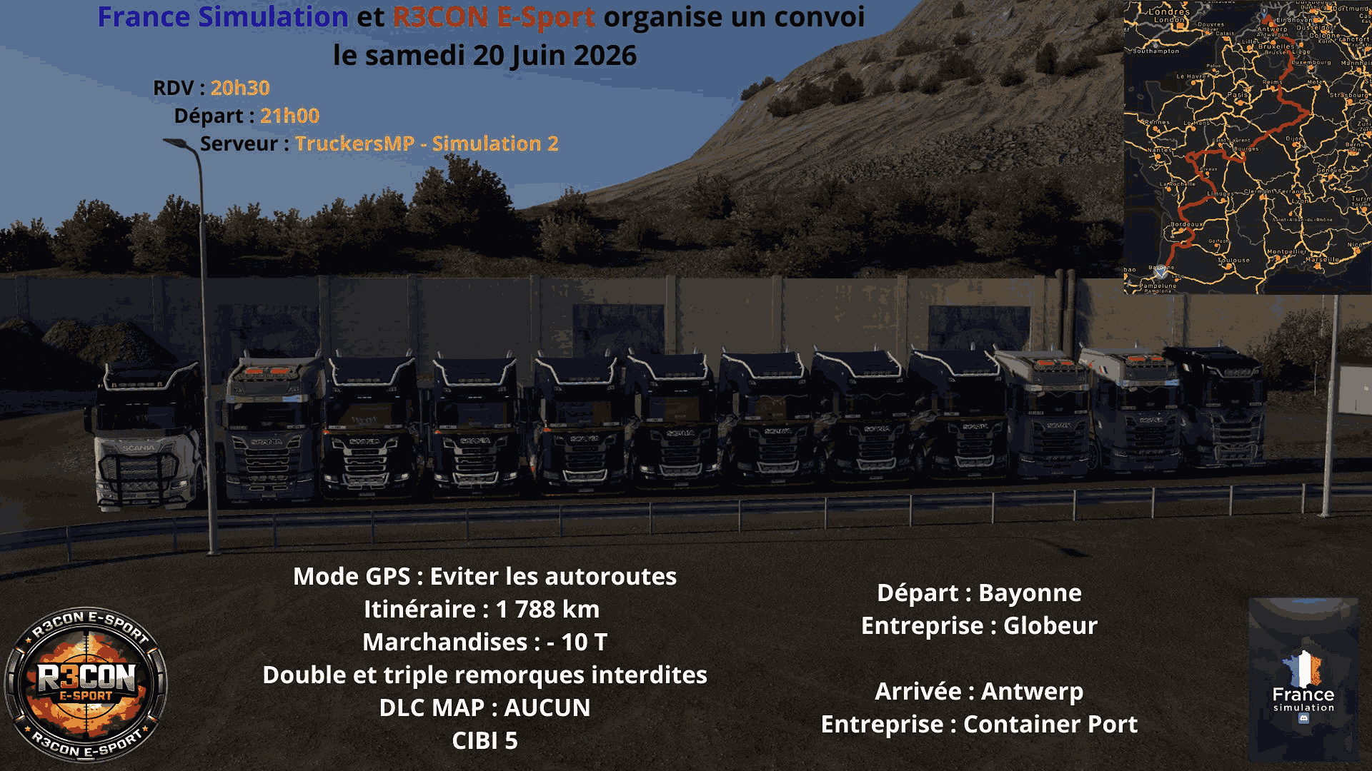 C-I-E organisé par France Simulation et R3CON Transport