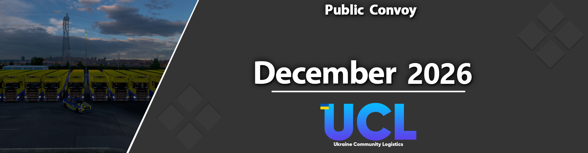 Public convoy December / Ukraine Community Logistic
