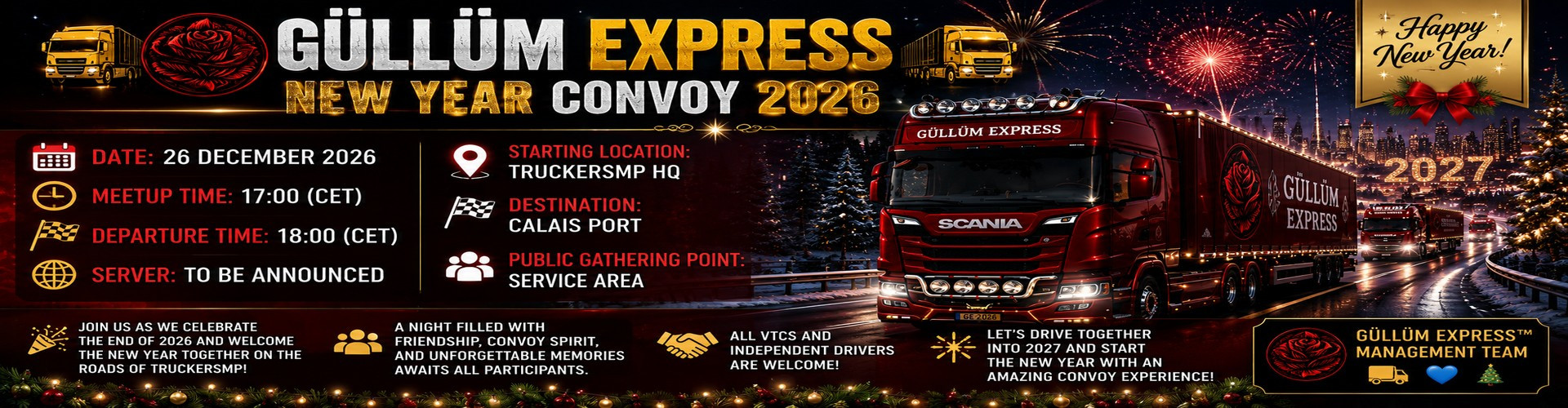 GÜLÜM EXPRESS NEW YEAR'S CONVOY