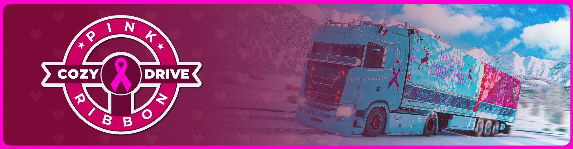 A Cozy Drive in December with Pink Ribbon VTC