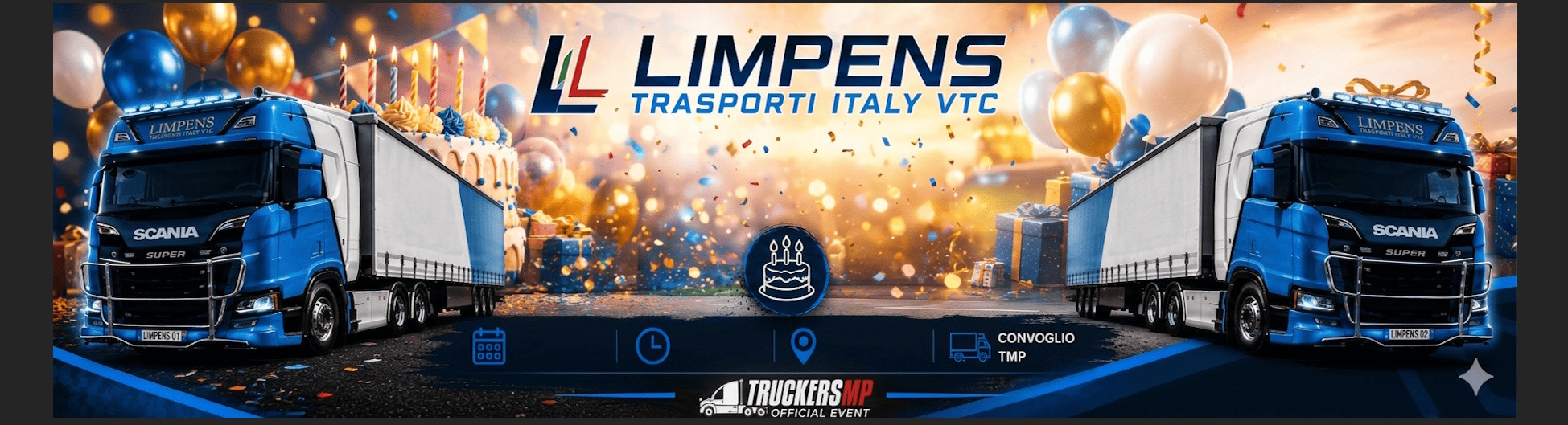 🎂 Birthday Convoy for Davide🎉