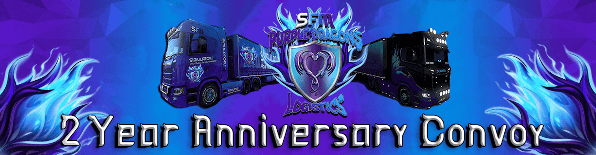 Purple Dragons Logistics 2nd Year Anniversary Convoy