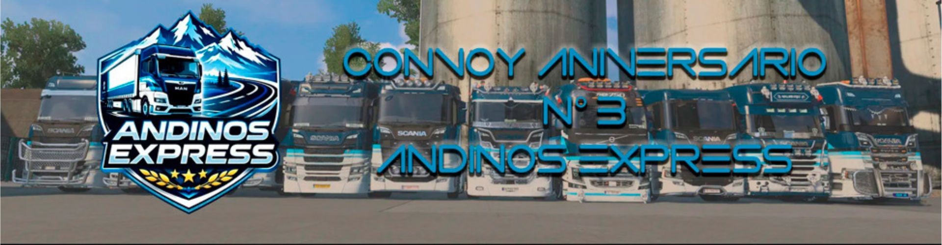 Banner de Convoy Aniversario N°3 Andinos express
