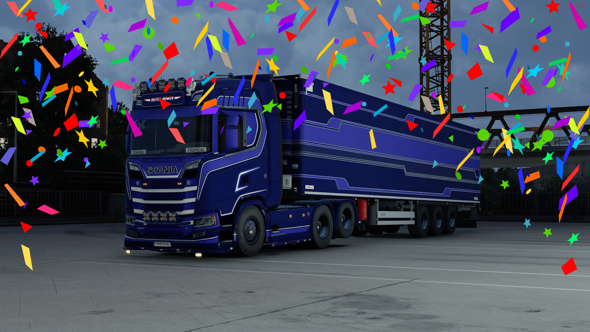 Tropical's Birthday Celebration Convoy 🎉