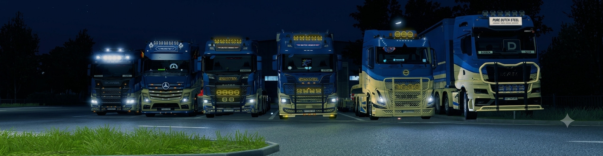Eröffnungss Konvoi der Robben Transporte