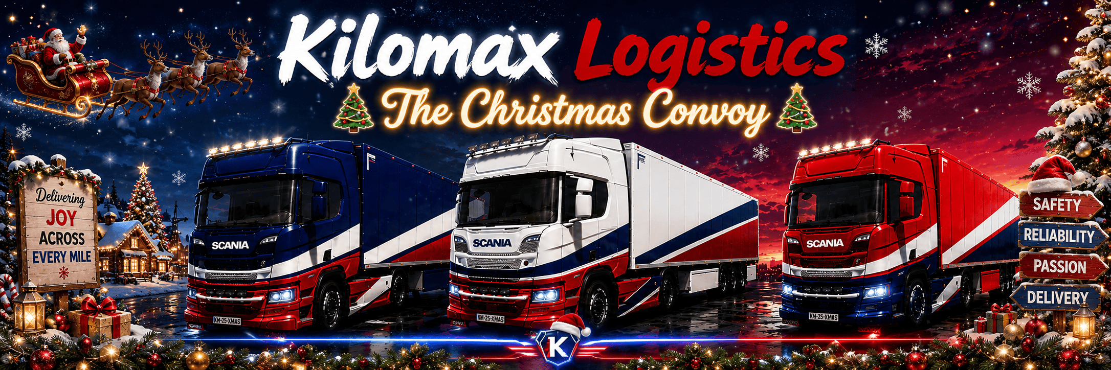 KILOMAX Logistique | The Christmas Convoy 🎄 #3