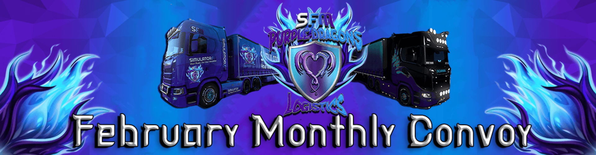 Purple Dragons Logistics Febuary Monthly Convoy