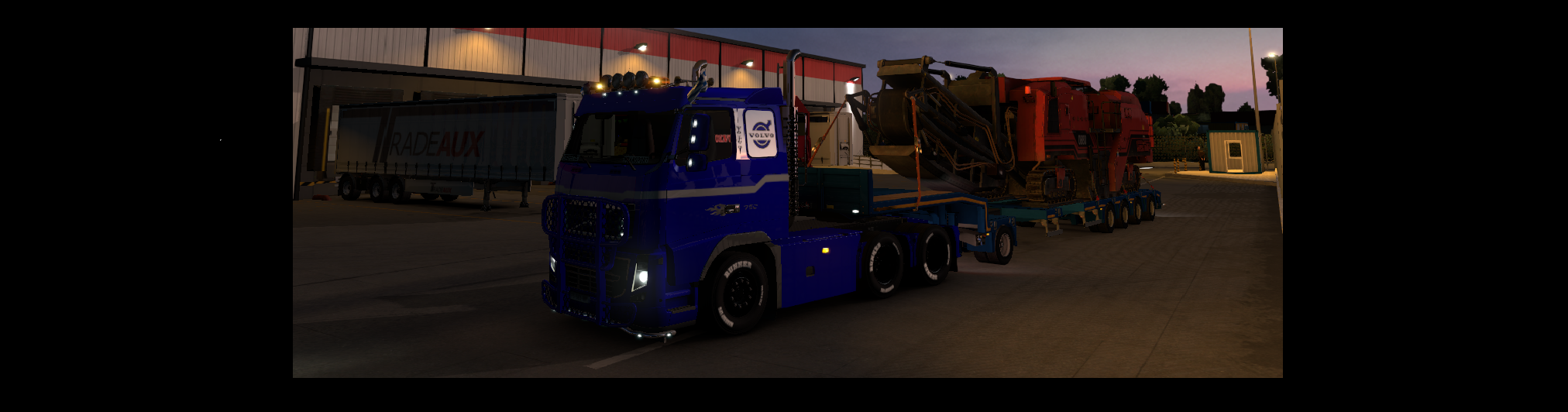 Skopelos Transport Heavy Cargo Convoy