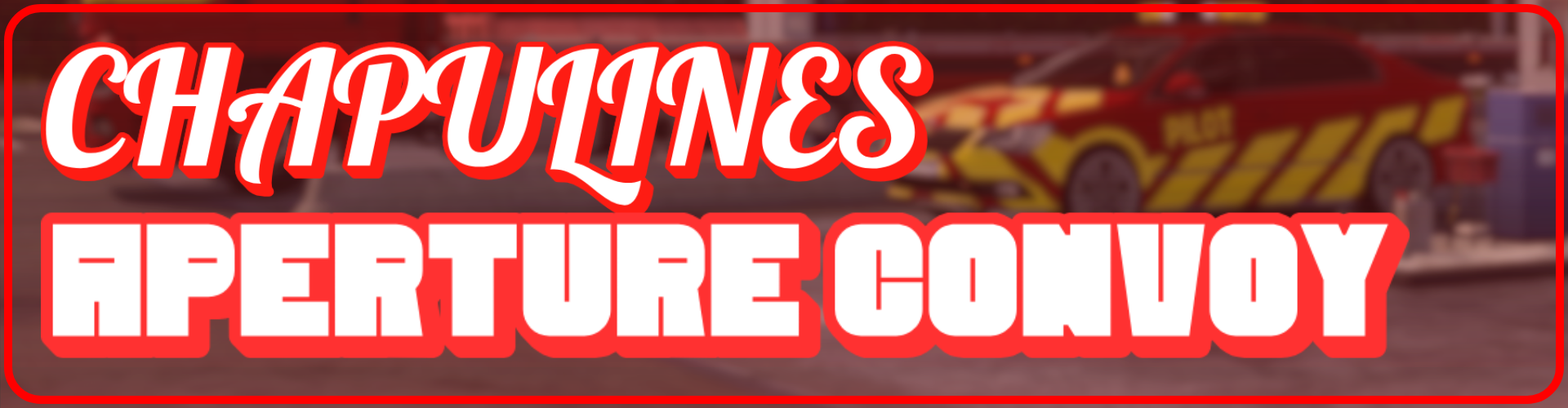 Banner de Chapulines Aperture Convoy