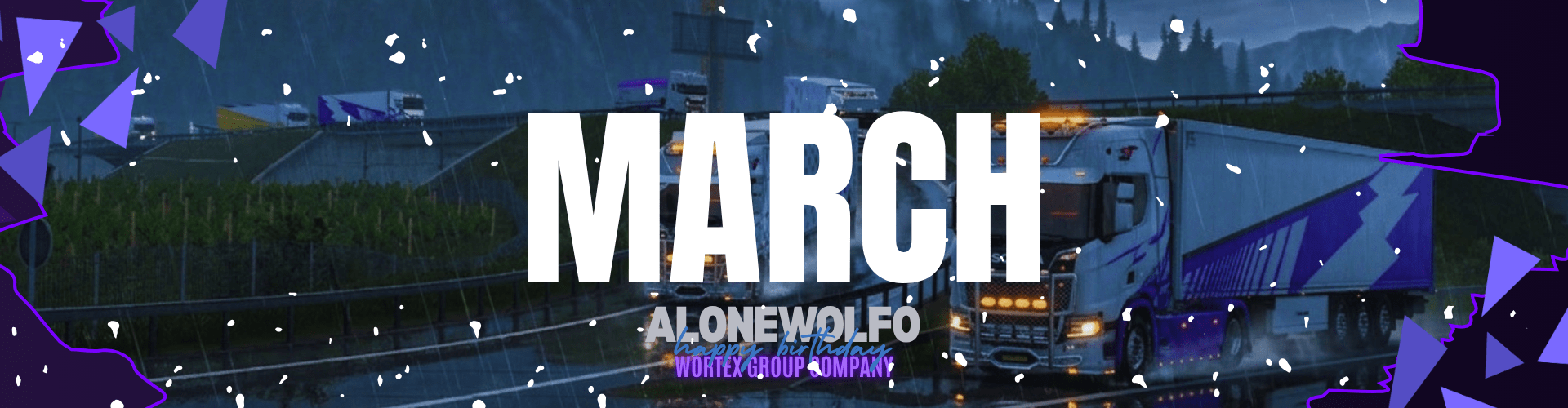 alonewolfo happy birthday - March Convoy