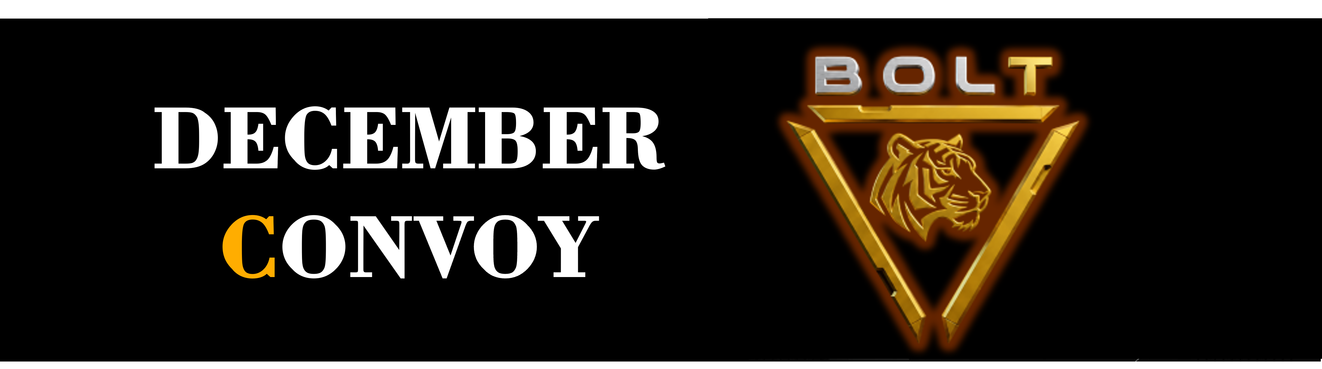 Bolt Cargo™ December Convoy