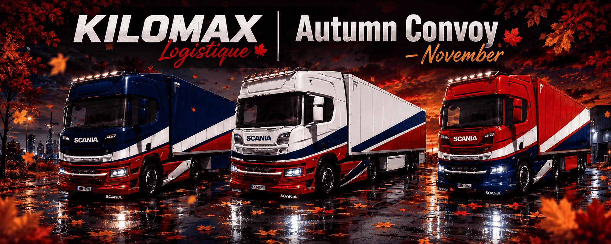 🍂 KILOMAX Logistique | Autumn Convoy – November 🍂 #2