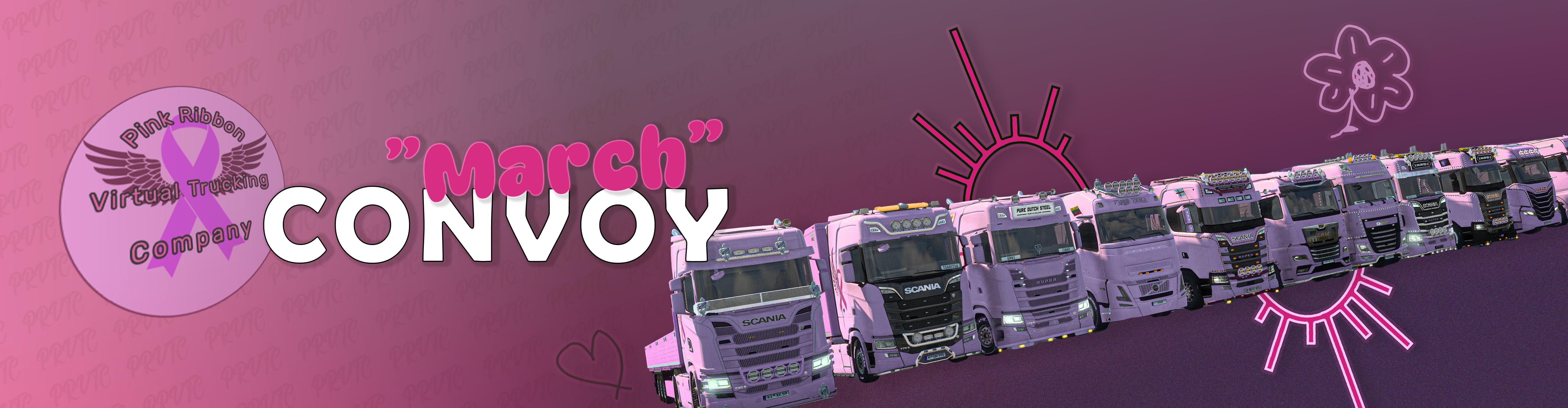 Pink Ribbon VTC - March Convoy