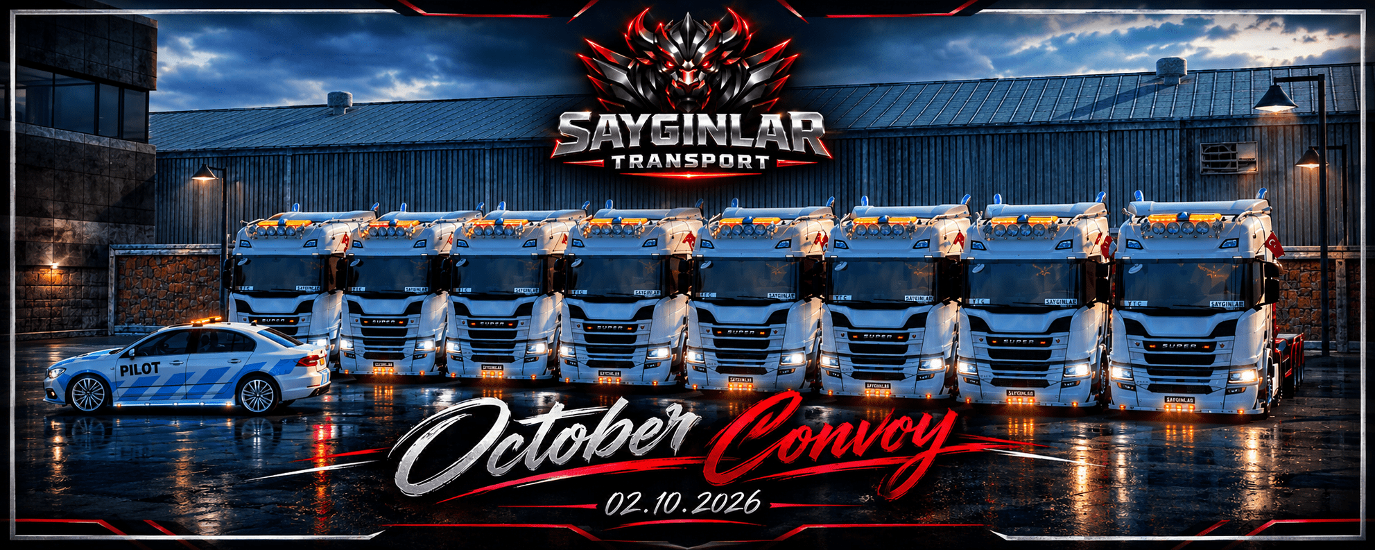 Banner de Saygınlar Transport - October Convoy