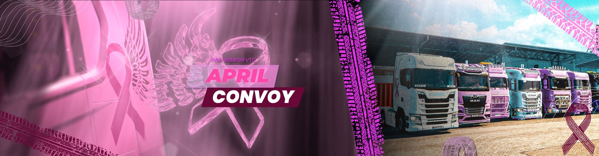 Pink Ribbon VTC - April Convoy — Event — TruckersMP