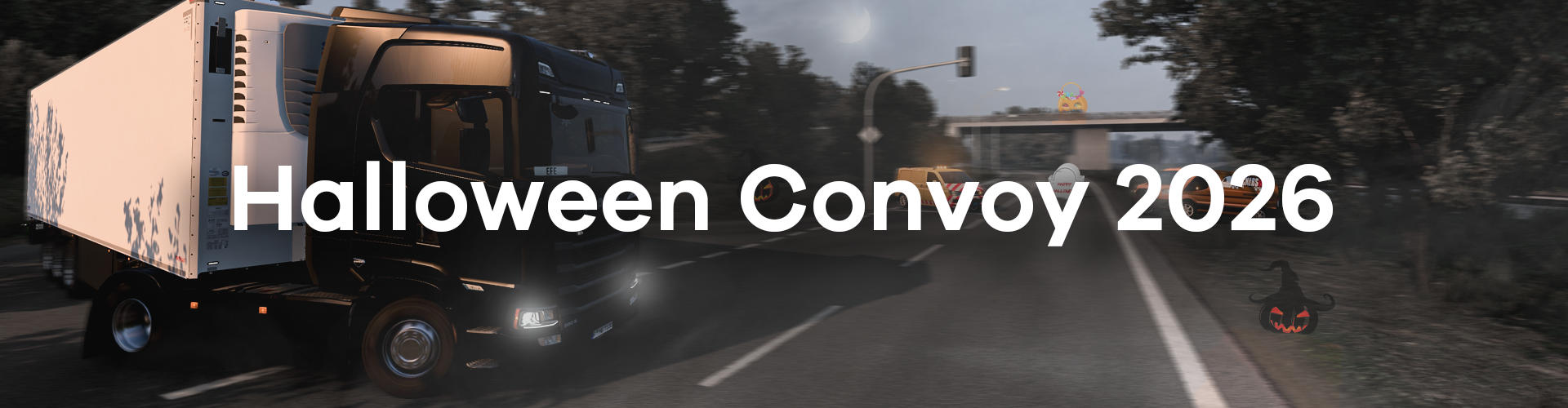 TruckersMP's Halloween Convoy