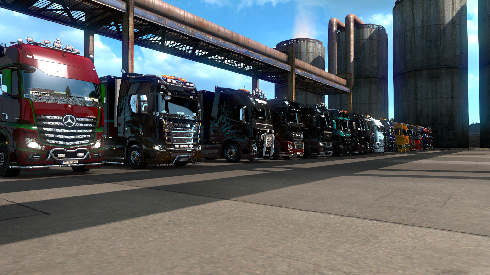 G & S Transporte - Gemütlicher Konvoi im Januar