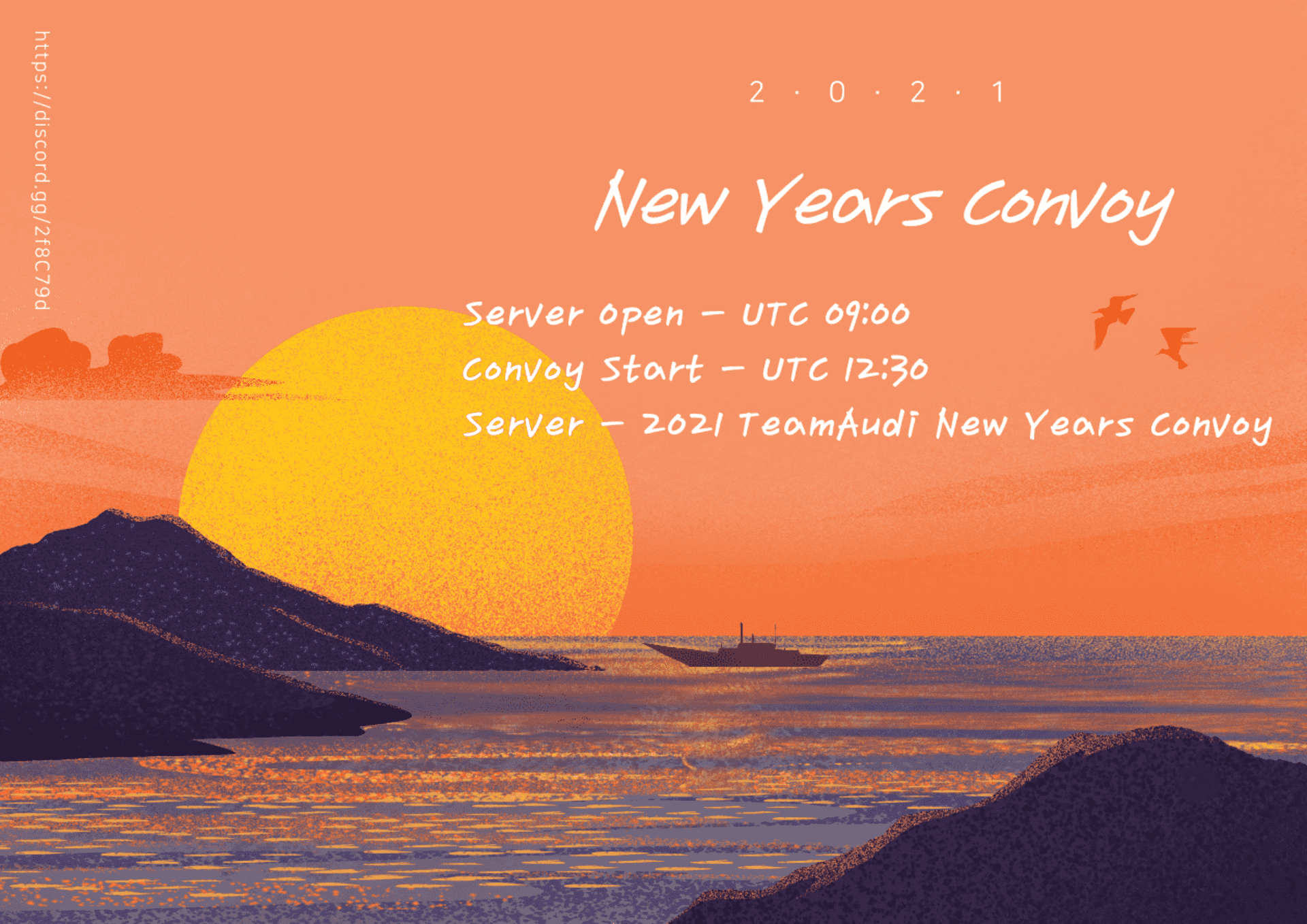 TeamAudi Convoy - Season January (New Years Event)