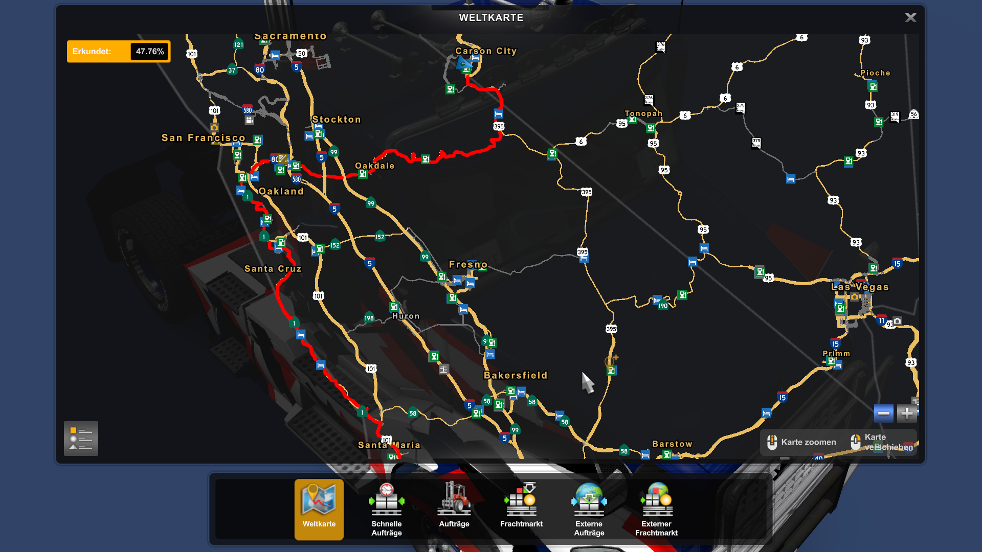 Vt275 Map VTCAA | Monthly Convoy | Public #27 — Event — TruckersMP