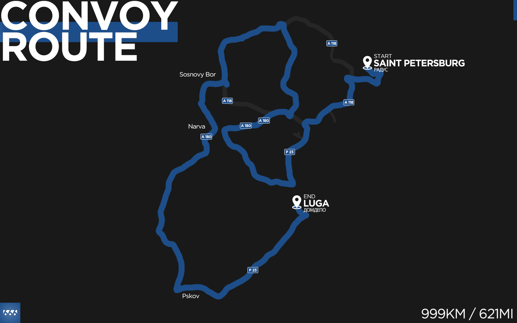 CONVOY ROUTE
