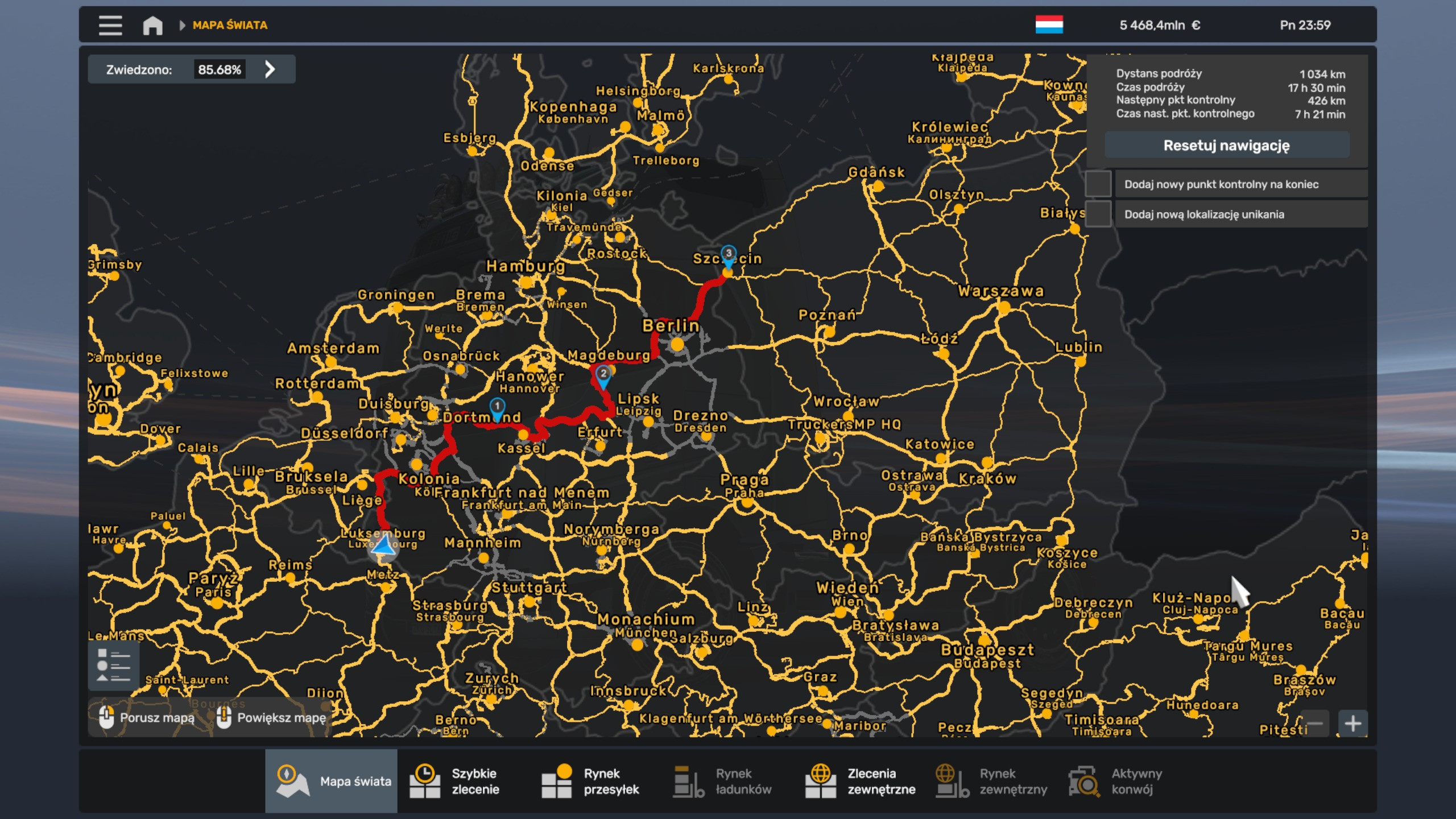 Central Transport convoy #105 — Event — TruckersMP