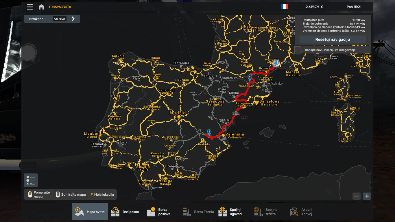 Mediterranean Bridge - Mediteranski most BTA Conwoy Promods — Event ...