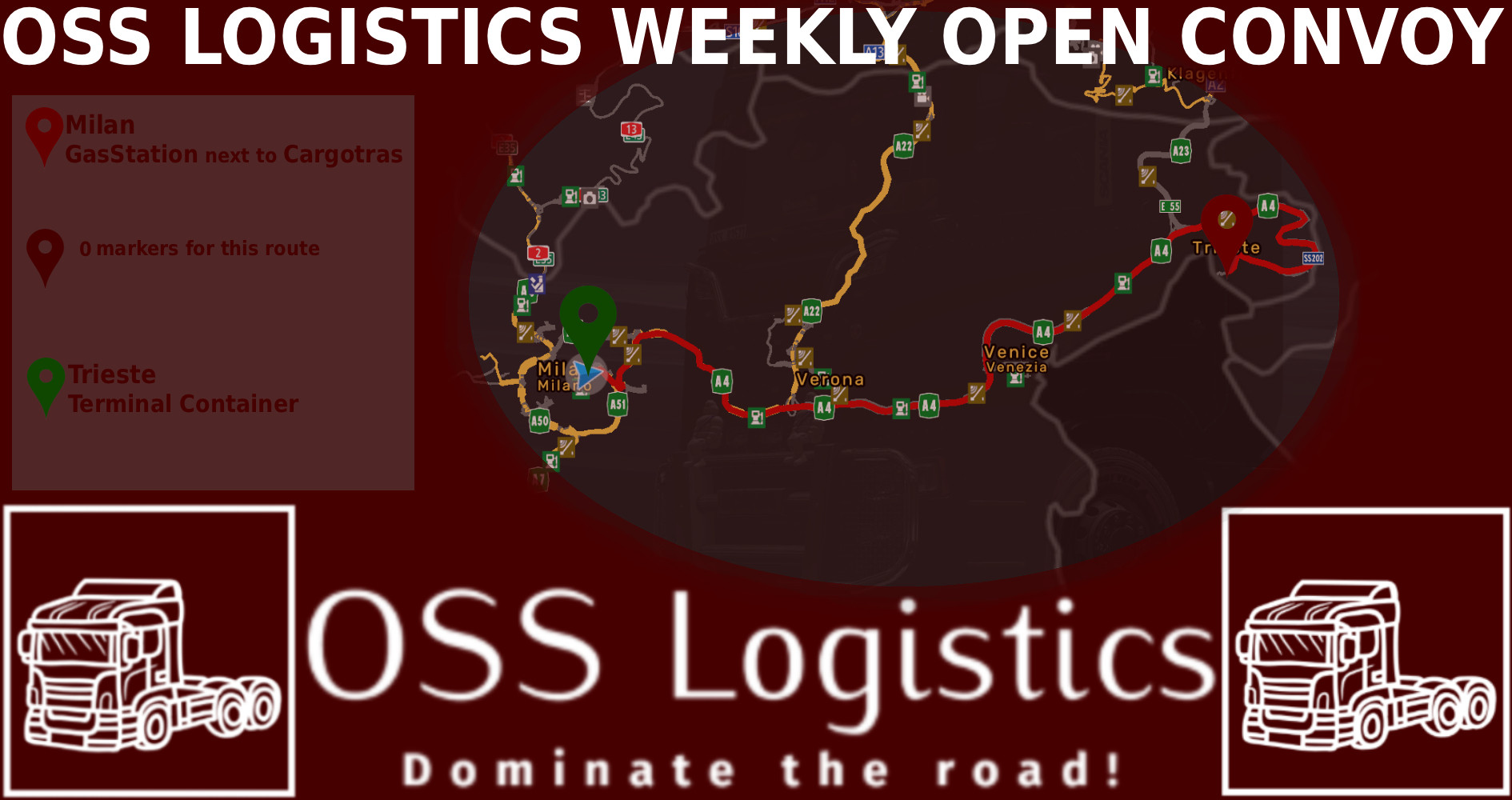 OSS Logistics Weekly Convoy — Event — TruckersMP