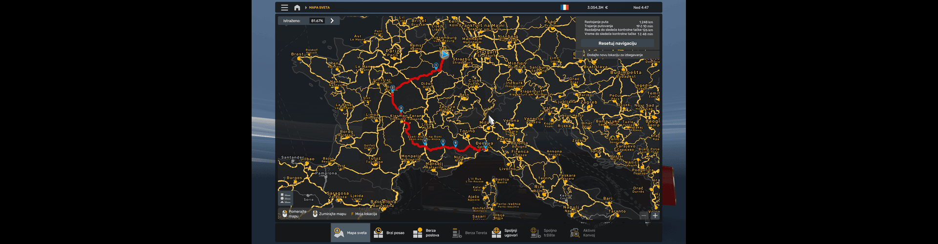 From the Alps to the sea - BTA Convoy — Event — TruckersMP