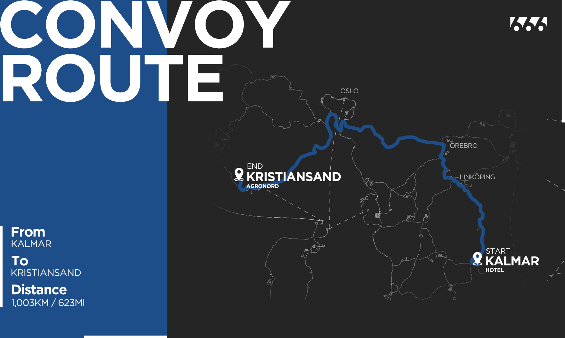 CONVOY ROUTE