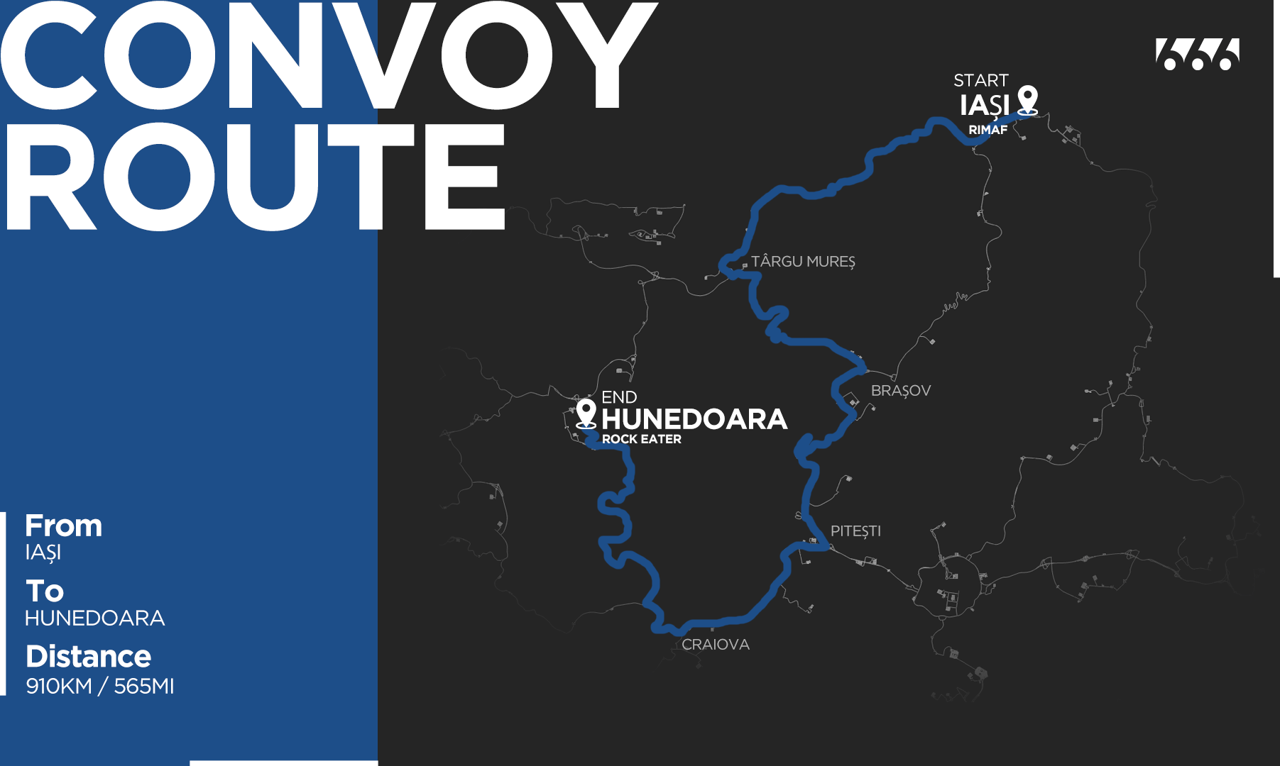 CONVOY ROUTE