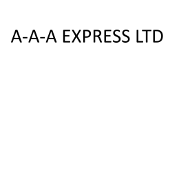 A-A-A EXPRESS LTD