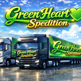GREEN HEART Spedition's VTC logo
