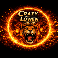 Crazy Löwen Group's VTC logo