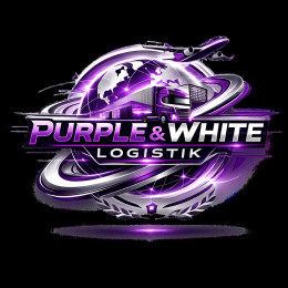 Purple and White Logistik