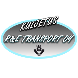 R&E Transport's VTC logo
