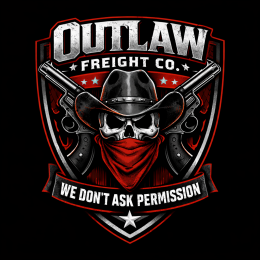 Outlaw Freight Co.'s VTC logo